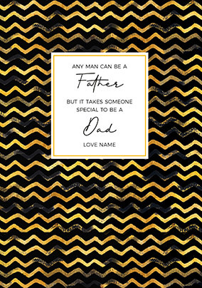 Something Special Personalised Father's Day Card