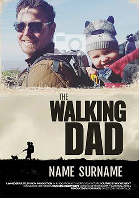 The Walking Dad Card