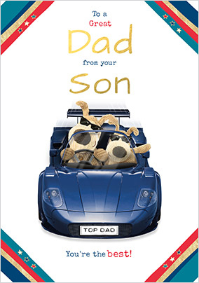 Dad from Your Son Father's Day Personalised Card