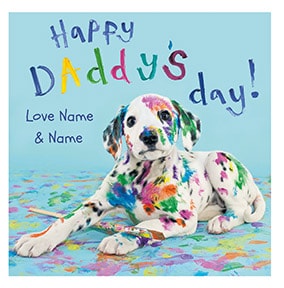 Happy Daddy's Day Personalised Card