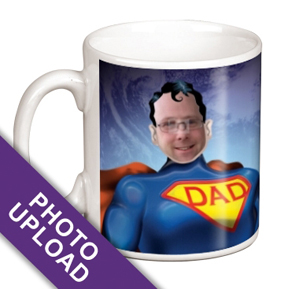 Superdad Spoof Personalised Mug