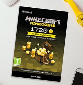 Minecraft Game Card - 1720 Minecoins