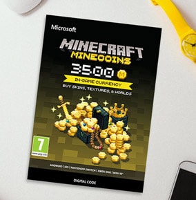 Minecraft Game Card - 3500 Minecoins