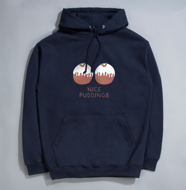 Nice Puddings Novelty Hoodie