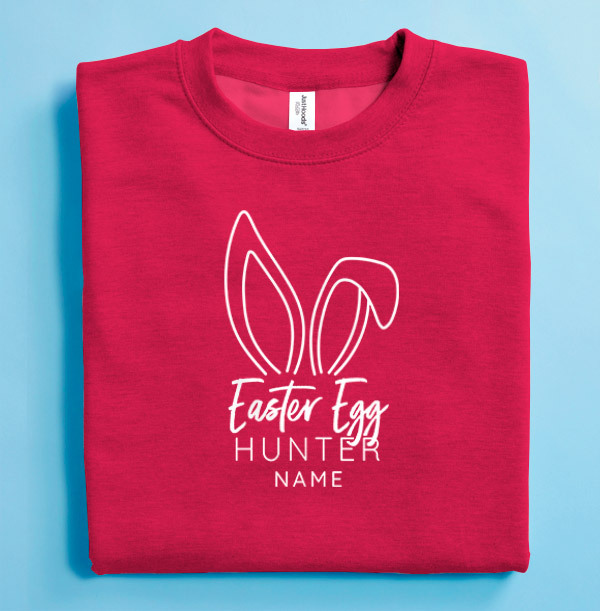 Easter Egg Hunter Personalised Sweatshirt