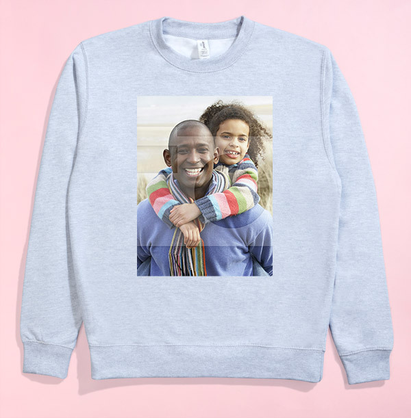 Full Photo Upload Personalised Sweatshirt