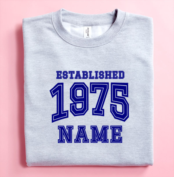 Made In-Est Personalised Sweatshirt