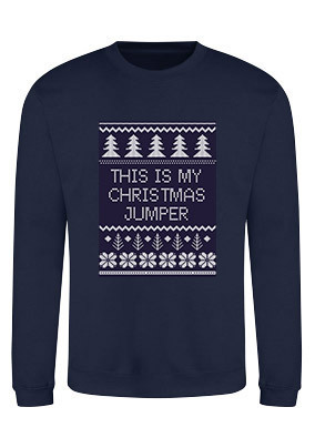 'This is My Christmas Jumper' Personalised Sweatshirt