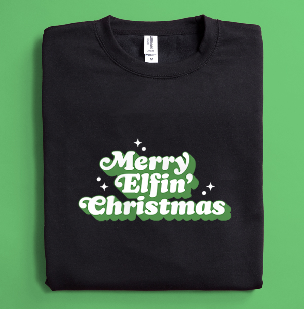 Merry Elfin' Christmas Jumper