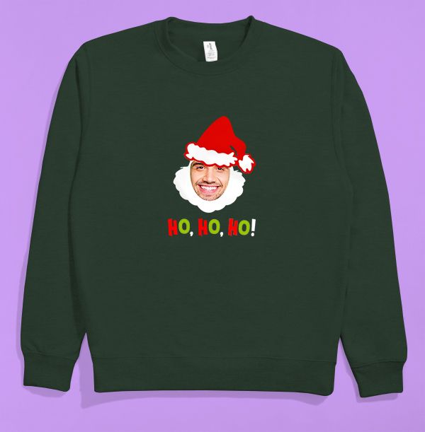 Photo of Santa Ho, Ho, Ho! Photo Christmas Jumper