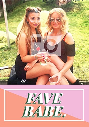 Fave Babe Photo Card