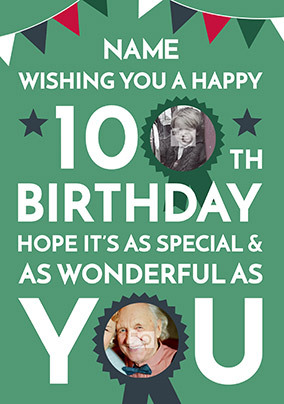 Happy 100th Birthday Photo Card