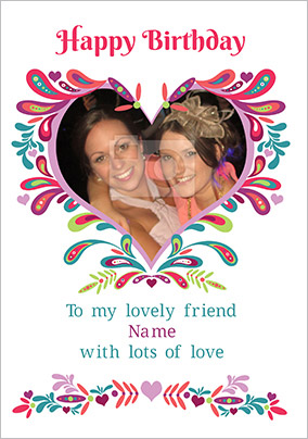 Folklore - Birthday Card My Lovely Friend