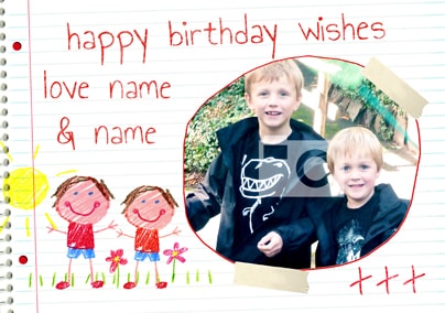 Love From Me - Birthday Wishes from the Boys