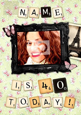 Love Scrabble - Age 40