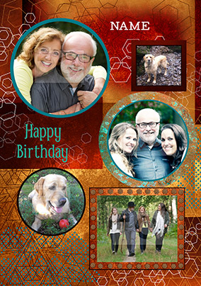 Sorrel - Birthday Card Multi Photo Upload