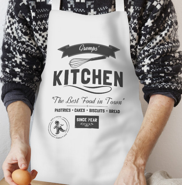 Gramps' Kitchen Personalised Apron