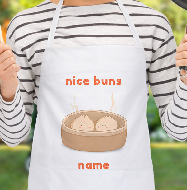 Nice Buns Personalised Apron