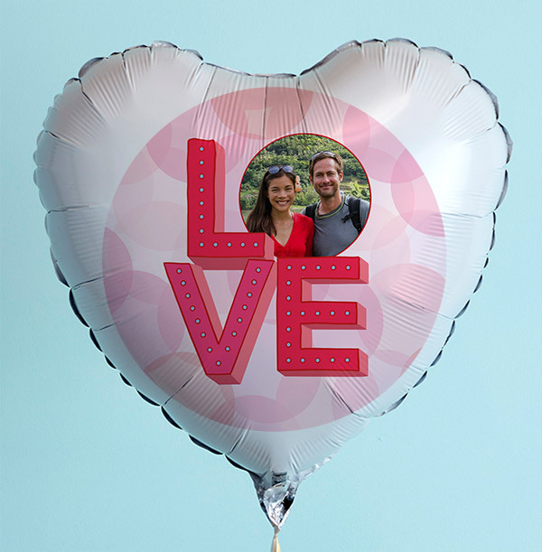 LOVE Photo Upload Balloon