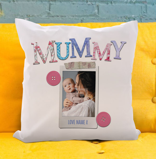 Mummy Photo Personalised Cushion