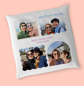 Best Mum Ever Multi Photo Cushion