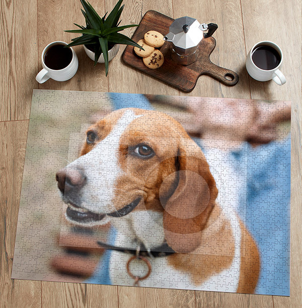 Full Photo Upload Dog Jigsaw