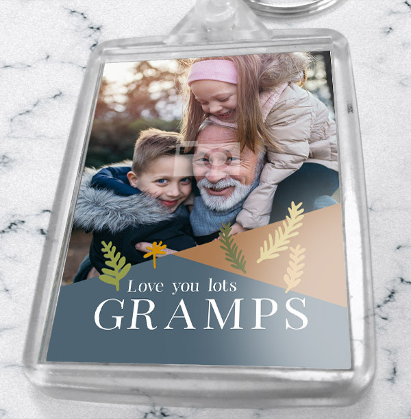 Gramps Photo Keyring