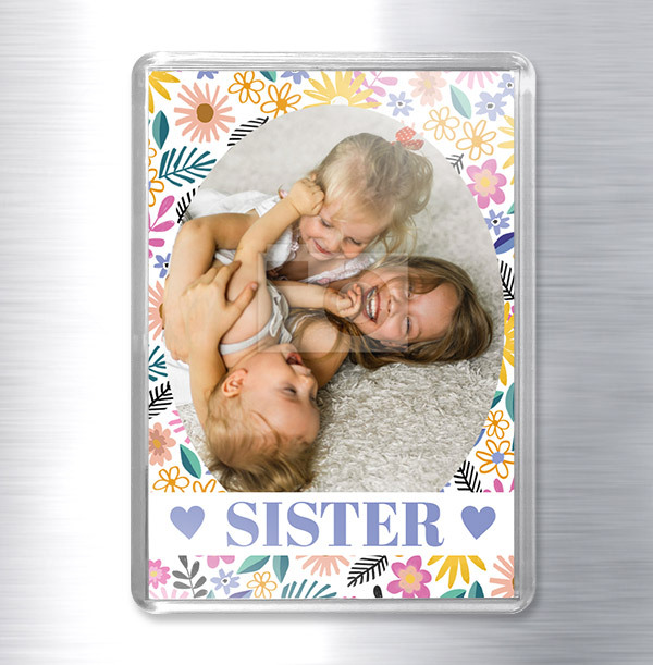 Sister Photo Magnet