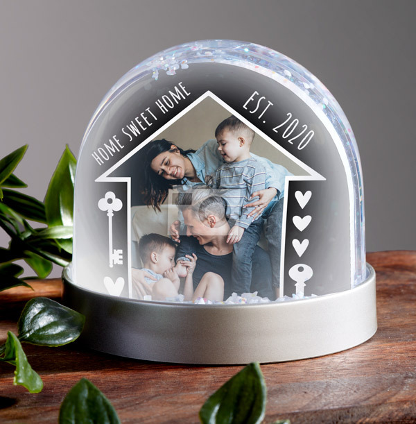 New Home Photo Snow Globe