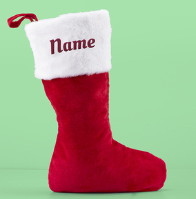 Personalised Embroidered Christmas Stocking