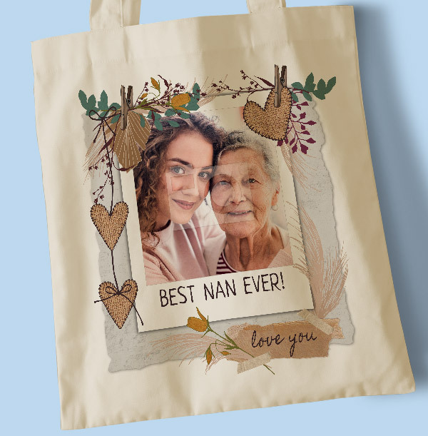 Best Nan Ever Photo Tote Bag