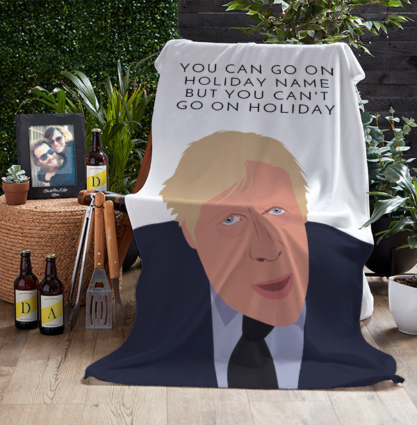 You Can Go On Holiday Personalised Towel