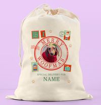 Tap to view Personalised Dog Christmas Sack