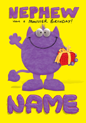 My Monster - Nephew Birthday