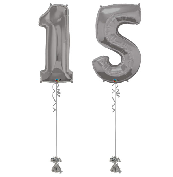 15 Giant Number Balloon