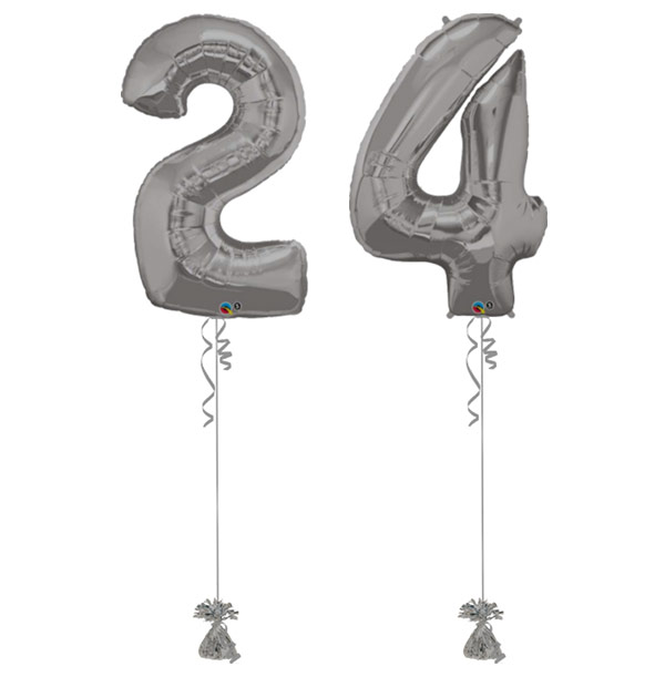 24 Giant Number Balloon