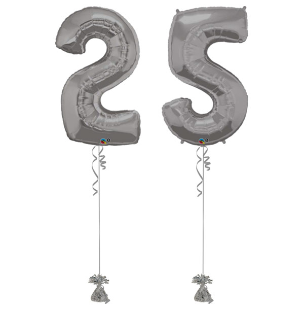 25 Giant Number Balloon