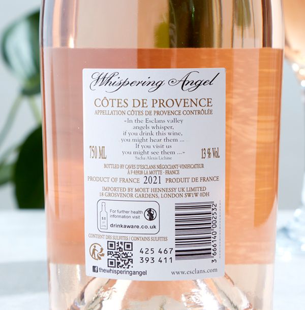 Whispering Angel Rose Wine Funky Pigeon