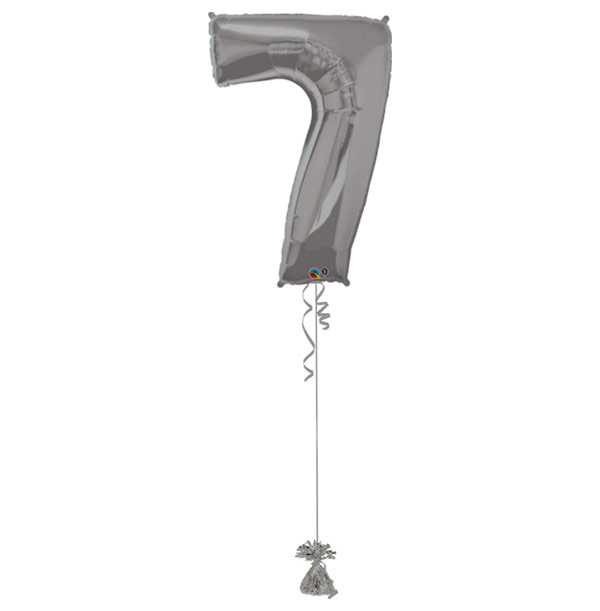 7 Giant Number Balloon