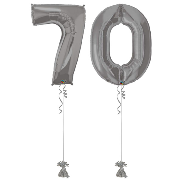 70 Giant Number Balloon