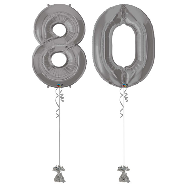 80 Giant Number Balloon
