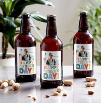 Tap to view Happy Father's Day Photo Upload Beer Trio