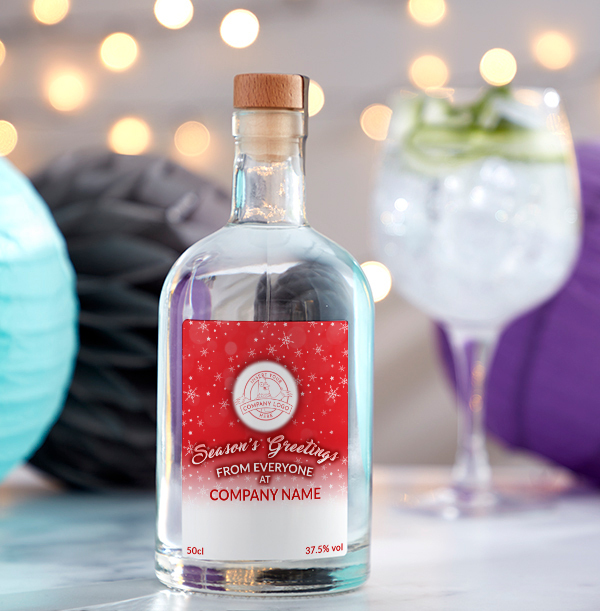 Company Christmas Gin - Red