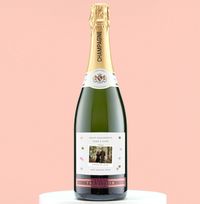 Tap to view Happy Engagement Personalised Photo Champagne
