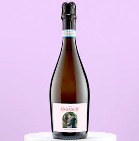 Photo of You're Engaged! Personalised Photo Prosecco