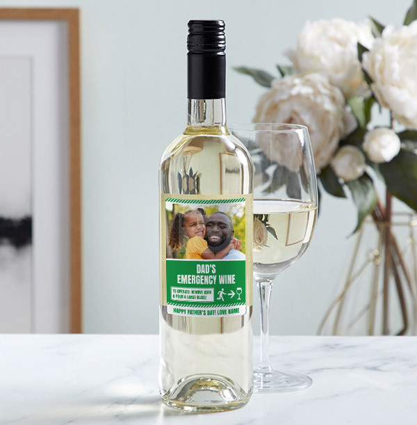 Father's Day Sauvignon Blanc - Photo Upload