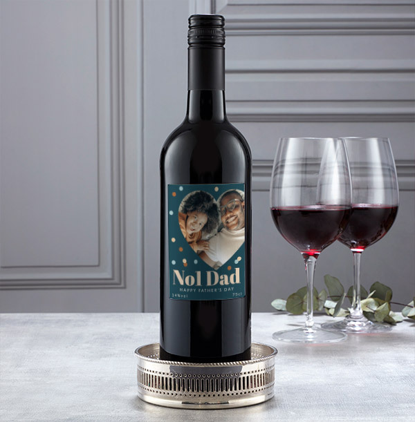 No1. Dad Red Wine - Photo Upload