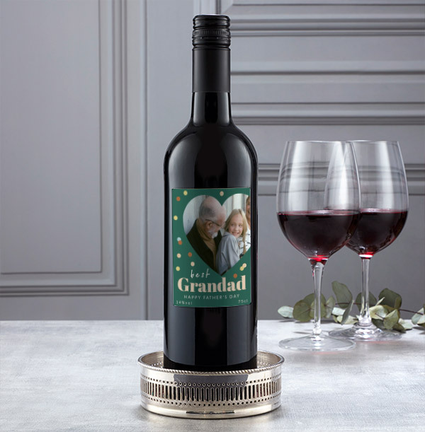 Best Grandad Red Wine - Photo Upload