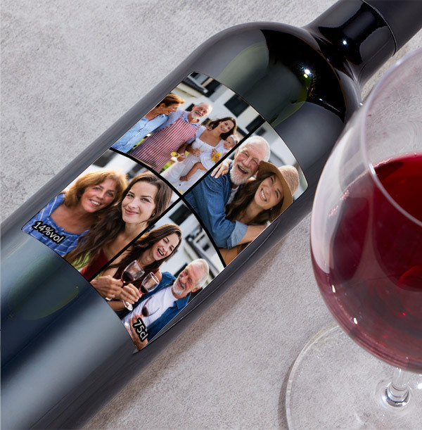 Multi Photo Upload Red Wine