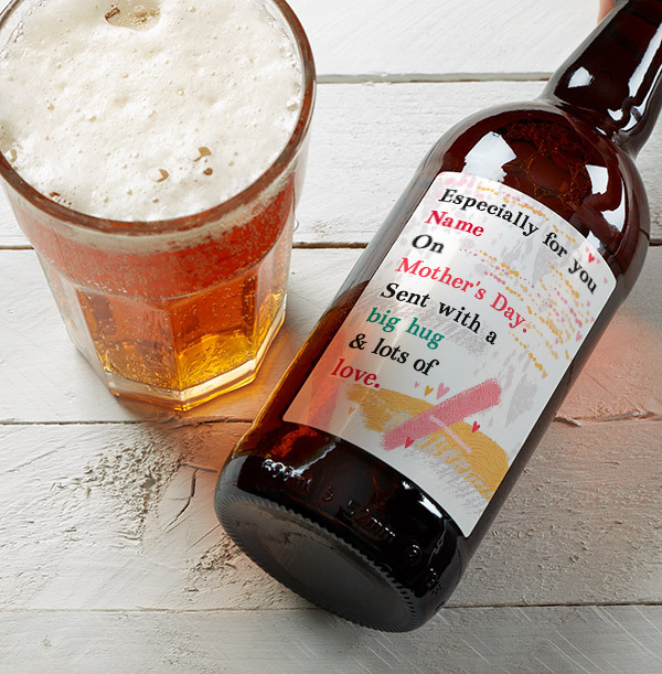 Personalised Especially For You on Mothers Day Multi Pack of Cider